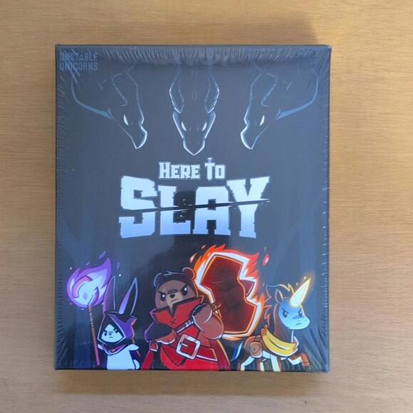 NEW Here To Slay Card Game Unstable Unicorns - Picture 1 of 3
